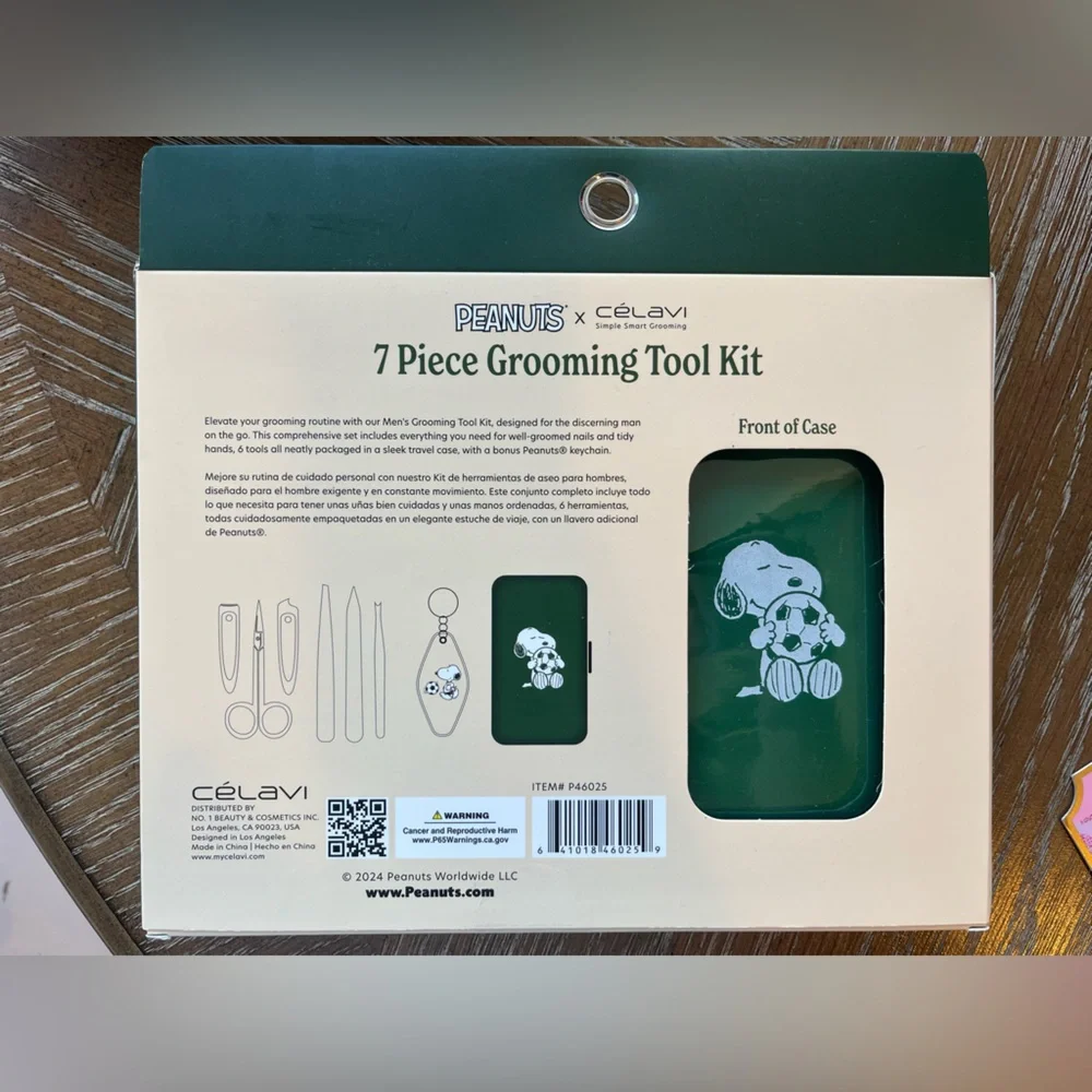 Peanuts branded grooming